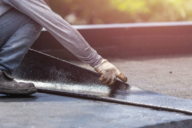 Professional Waterproofing technician working in Ledgewood, NJ